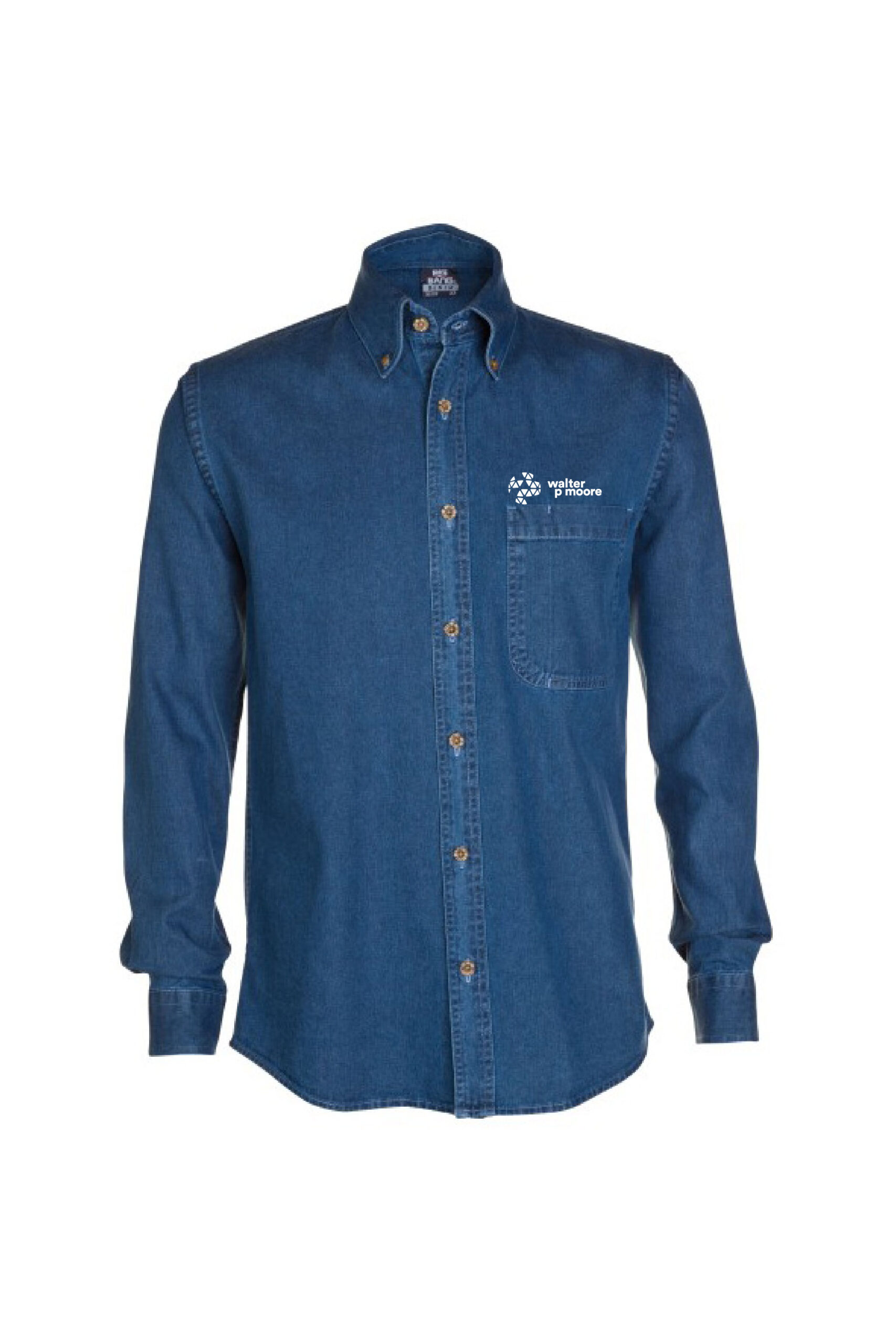 Men's Denim Shirt Long Sleeve