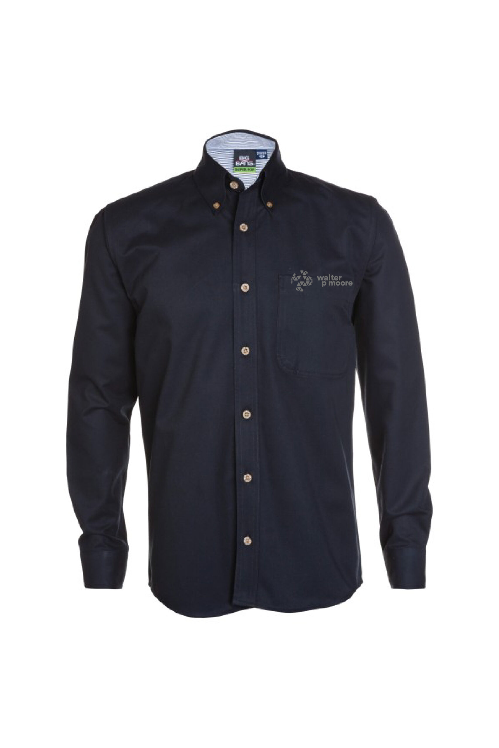 Men's Gabardine Shirt Long Sleeve - Image 2
