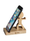 Wooden cell phone base
